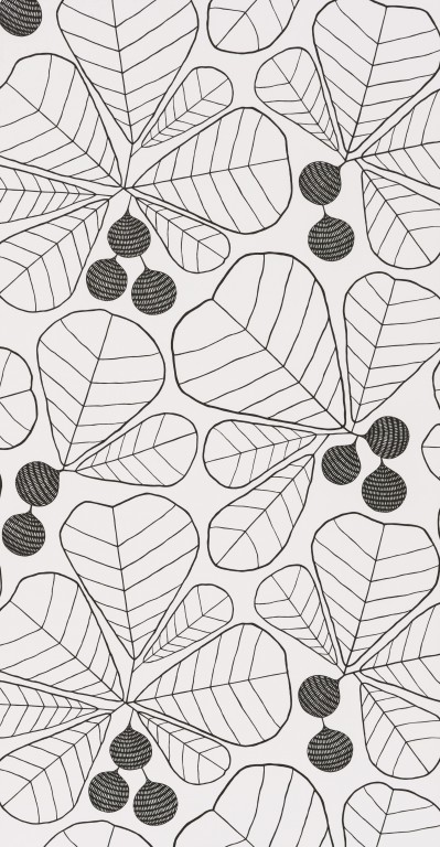 Great Leaf Sketch Wallpaper